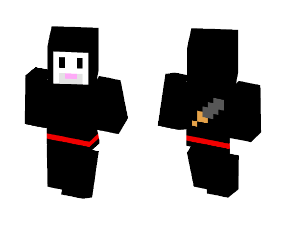 cat ninja v3 - Cat Minecraft Skins - image 1