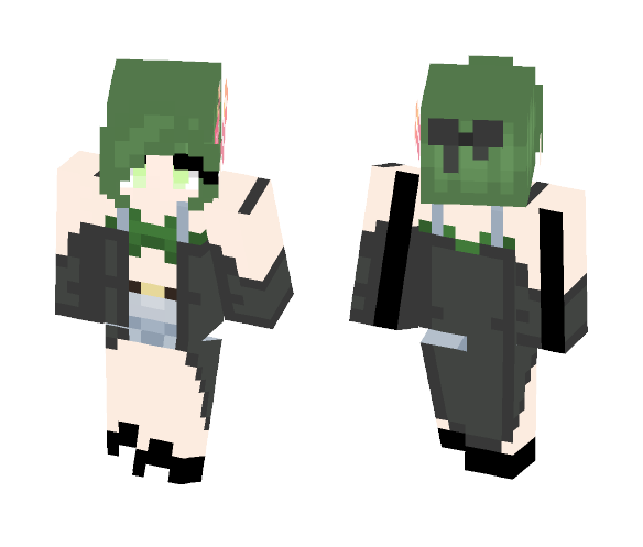 Green Dream - Female Minecraft Skins - image 1