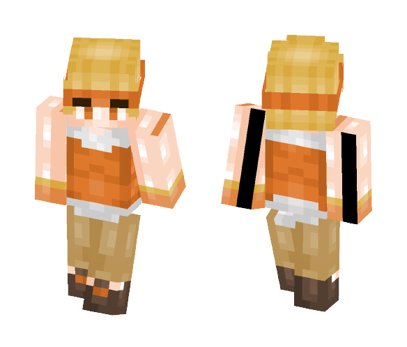 Download Free Amos - Soul of Bravery Skin for Minecraft image 1 Amos - Soul of Bravery - Male Minecraft Skins - image 1