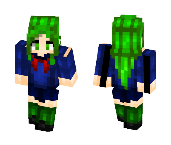Midori Gurin - Yandere Simulator - Female Minecraft Skins - image 1