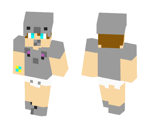 Download Free Koala baby Skin for Minecraft image 1 Koala baby - Baby Minecraft Skins - image 1