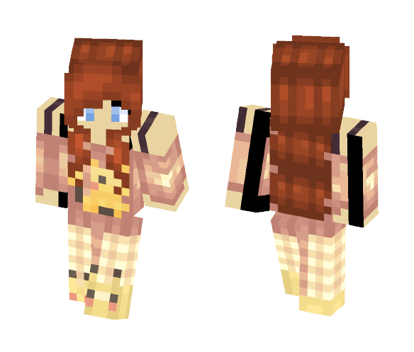 Pikachu Girl --- Ultrabobt - Girl Minecraft Skins - image 1