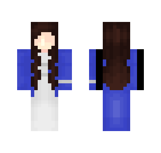 Blue Gown - Female Minecraft Skins - image 2