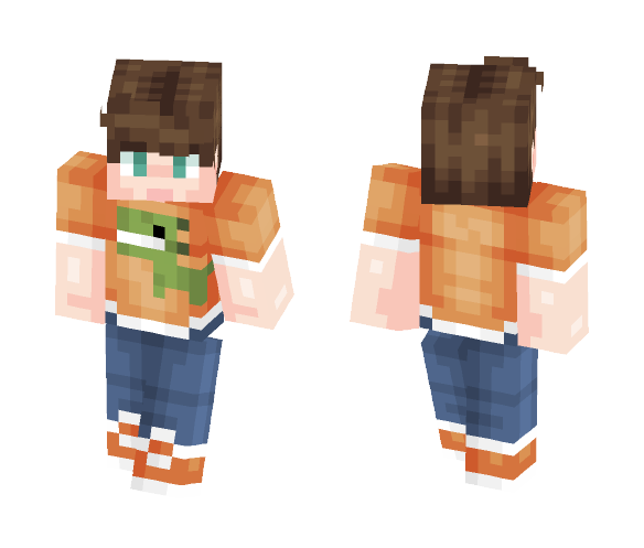 Dinosaur Boy - Boy Minecraft Skins - image 1