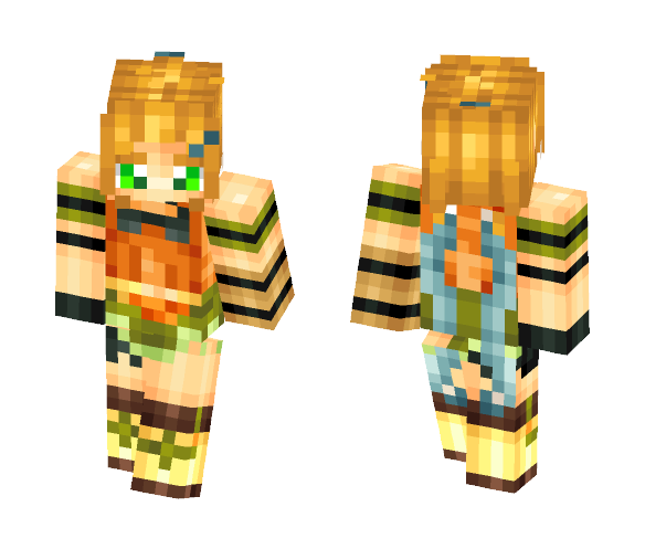 Rikku [Final Fantasy X] - Female Minecraft Skins - image 1