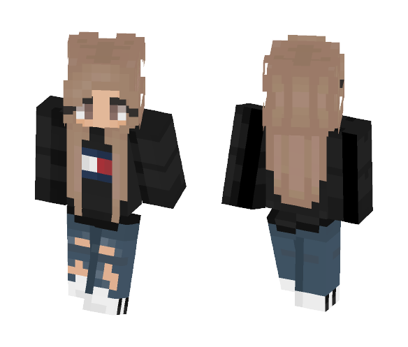 idkk - tommy hilfiger - Female Minecraft Skins - image 1