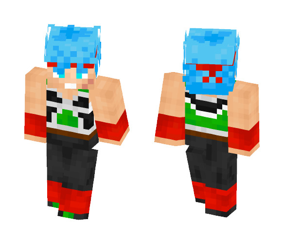Bardock SSGSS - Male Minecraft Skins - image 1