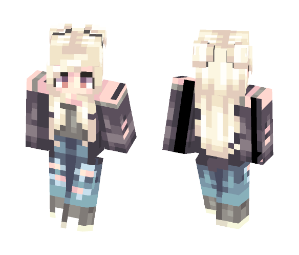 Ripped Jeans - Female Minecraft Skins - image 1