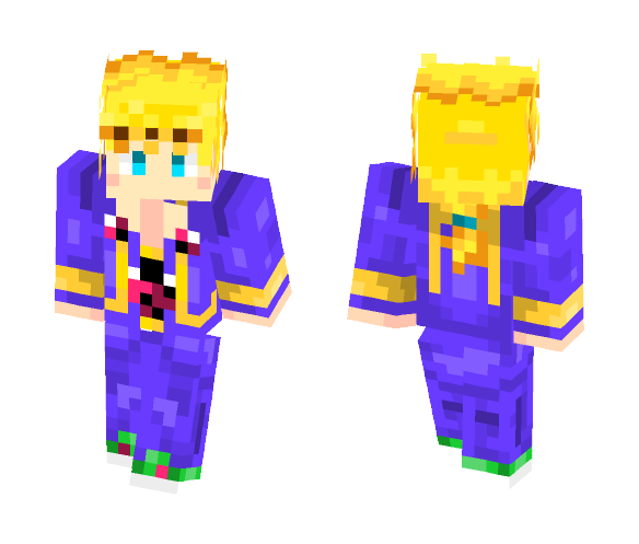 Giorno Giovanna - Male Minecraft Skins - image 1