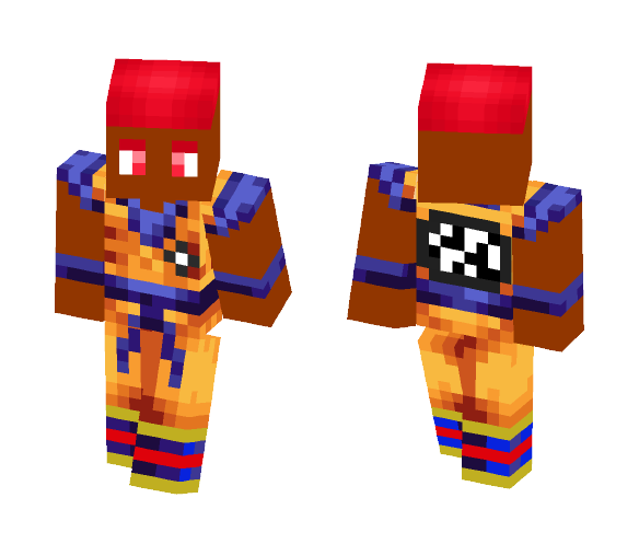 Download Free Black Supersaiyan God (SSG) Skin for Minecraft image 1 Black Supersaiyan God (SSG) - Male Minecraft Skins - image 1