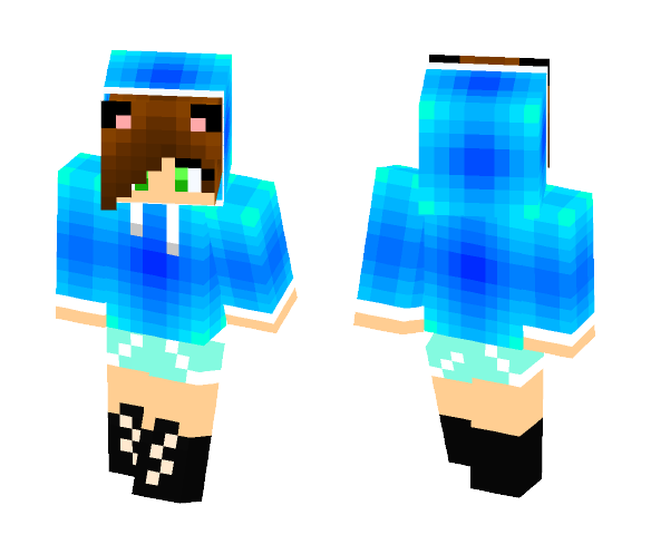 Cat Girl - Cat Minecraft Skins - image 1