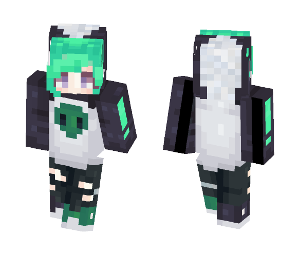 Alien - Female Minecraft Skins - image 1
