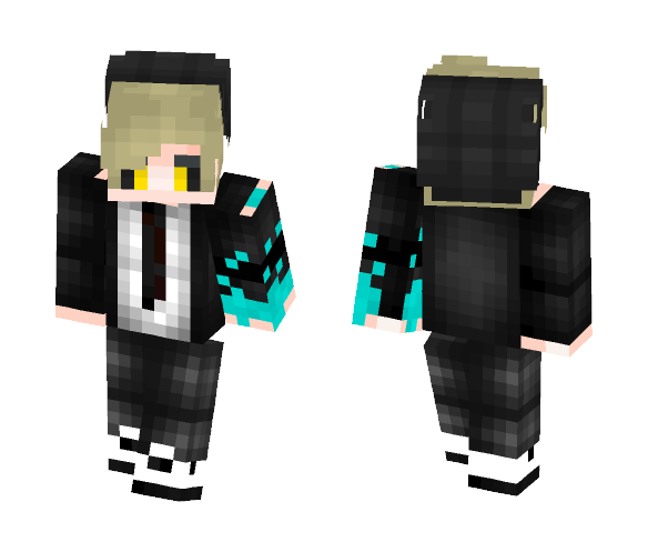 Human Bill Cipher (Gravity Falls) - Male Minecraft Skins - image 1
