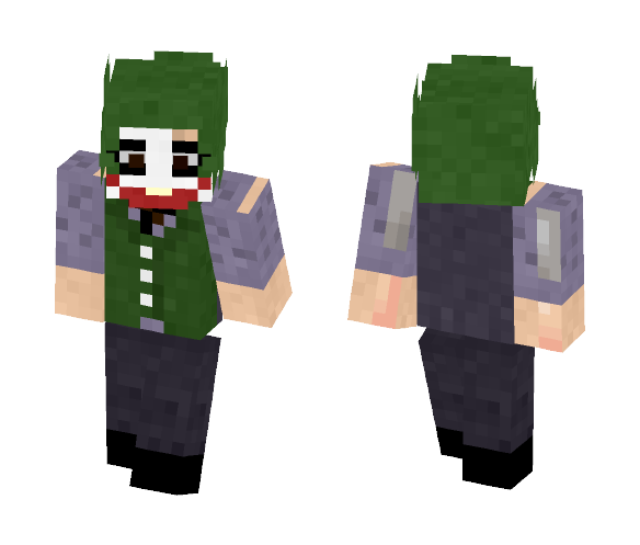 The joker | heath ledger - Comics Minecraft Skins - image 1