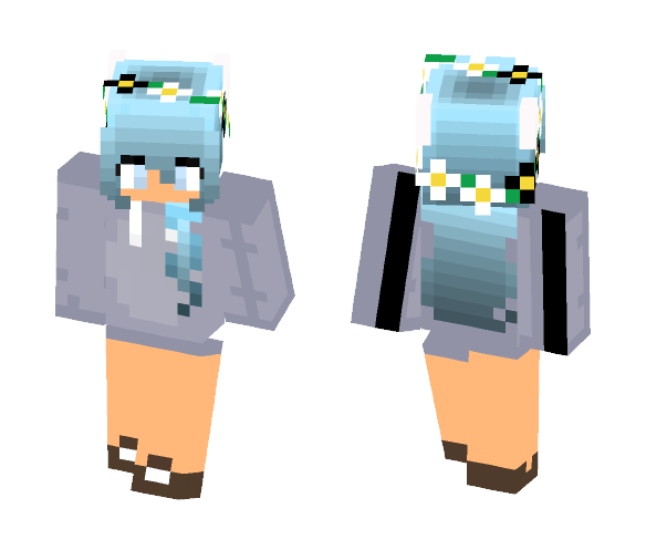 Download Free Fall Skin for Minecraft image 1 Fall - Female Minecraft Skins - image 1