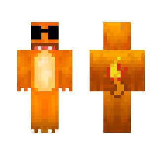 Secret Agent Charmander - Male Minecraft Skins - image 2