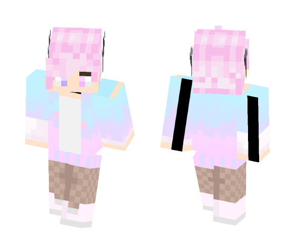 ~Pastel Deer~ - Male Minecraft Skins - image 1