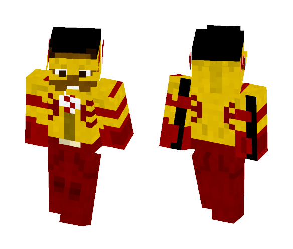 Kid flash | cw - Comics Minecraft Skins - image 1