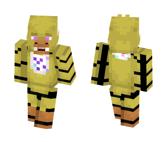 Chica - FNaF 1 - Female Minecraft Skins - image 1