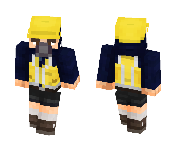 Dave the HiVis Ninja - Male Minecraft Skins - image 1