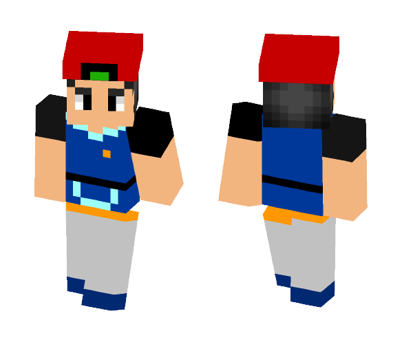 Ash Ketchum - Male Minecraft Skins - image 1