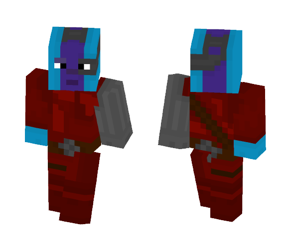 Download Free Nebula - Guardians Of The Galaxy 2 Skin for Minecraft image 1 Nebula - Guardians Of The Galaxy 2 - Female Minecraft Skins - image 1