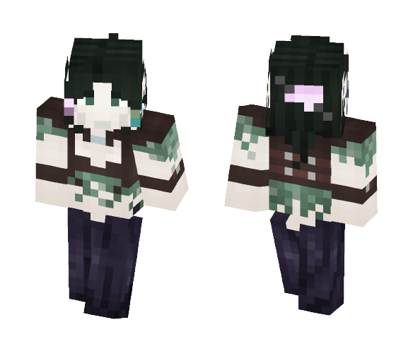 Nerea, the Sea Witch - LotC - Female Minecraft Skins - image 1
