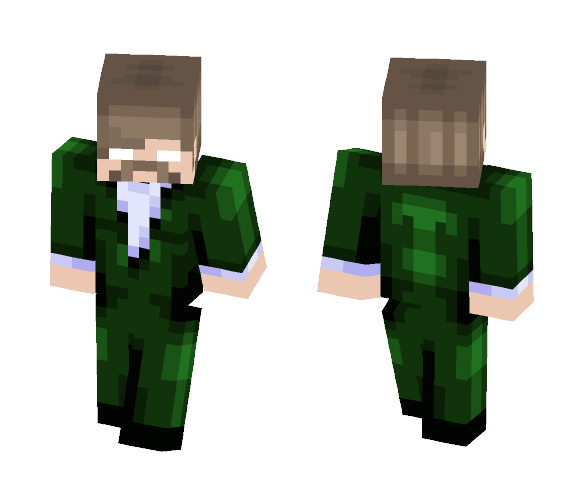 Mustachebrine - Male Minecraft Skins - image 1