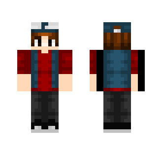 Dipper Pines (Gravity Falls) - Male Minecraft Skins - image 2