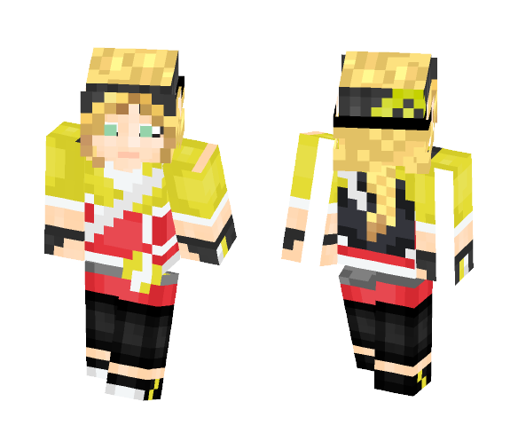 Female Pokémon Trainer - Female Minecraft Skins - image 1