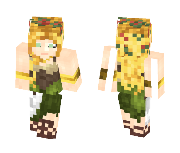 Download Free Female Elven Barmaid (LotC) Skin for Minecraft image 1 Female Elven Barmaid (LotC) - Female Minecraft Skins - image 1