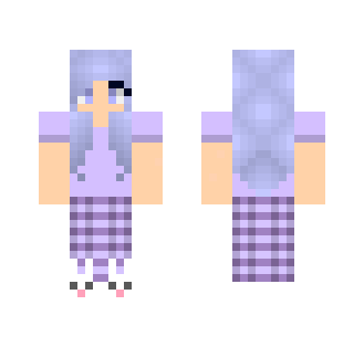 Girl in PJs