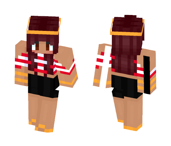 summer stripes - Female Minecraft Skins - image 1