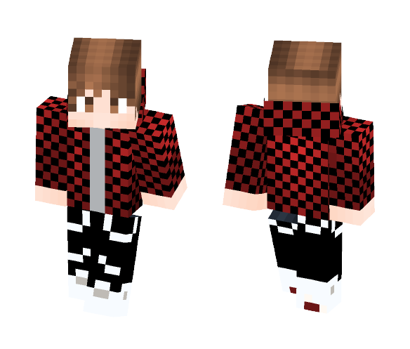 red gamer - Male Minecraft Skins - image 1