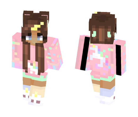 when I break, do yuo fall? - Female Minecraft Skins - image 1