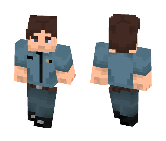 Nightguard {FNAF} - Male Minecraft Skins - image 1