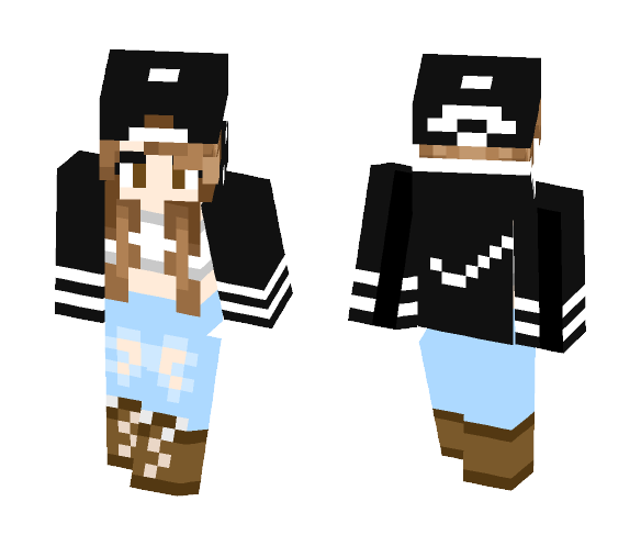 Brooke|Nike - Female Minecraft Skins - image 1
