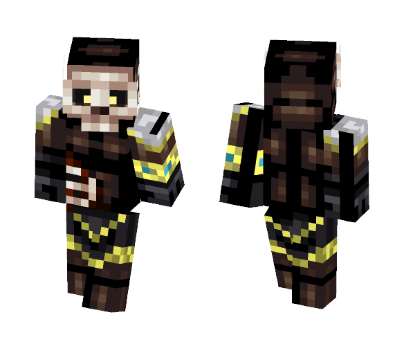 Undead Elf Ishtari - Male Minecraft Skins - image 1
