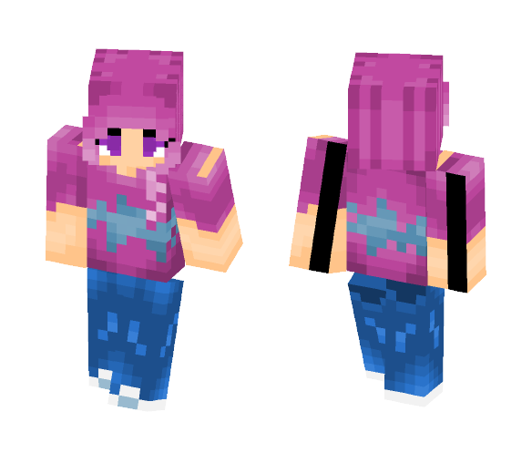 Unicorn Frappuccino - Female Minecraft Skins - image 1