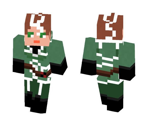 Rogue Uncanny Avengers 2017 - Interchangeable Minecraft Skins - image 1