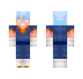 Vegito Kaioken Super Saiyan Blue - Male Minecraft Skins - image 2