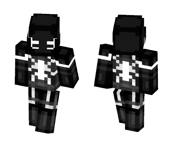 Agent Venom - Male Minecraft Skins - image 1