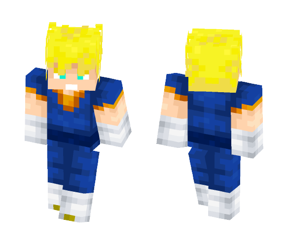 Vegito Super Saiyan - Male Minecraft Skins - image 1