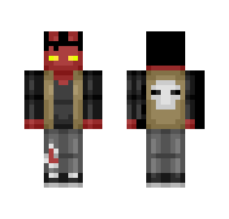Young Hellboy (Custom) - Male Minecraft Skins - image 2