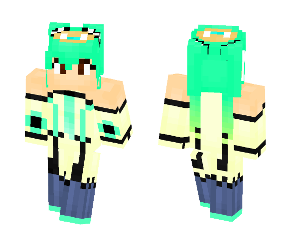 [Ultimate Miku] - Female Minecraft Skins - image 1