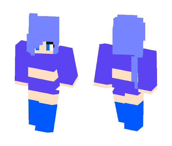 Download Free Lola the squid new skin {Lola} Skin for Minecraft image 1 Lola the squid new skin {Lola} - Female Minecraft Skins - image 1