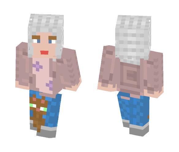 Crazy Cat Wom...Lady - Cat Minecraft Skins - image 1