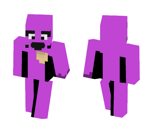 Purple Guy {8-Bit} - Male Minecraft Skins - image 1