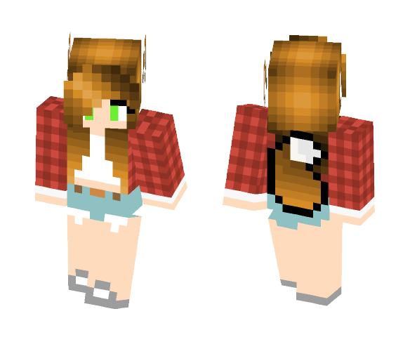 Wolf Girl - Girl Minecraft Skins - image 1