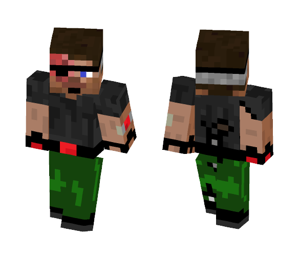 Hardcore Steve - Comics Minecraft Skins - image 1